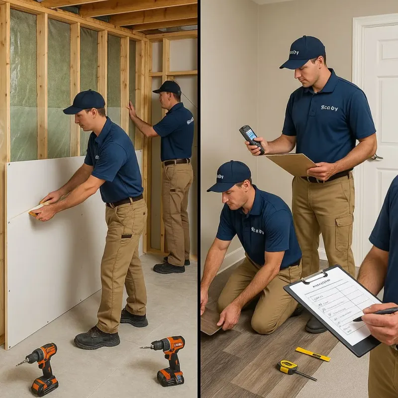 Repairs and Reconstruction process in Clayton, AL